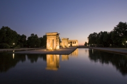 El templo de Debod vuelve a abrirse al público