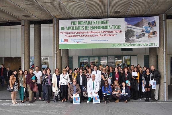 Más de 300 auxiliares de enfermería en la VIII Jornada Nacional del Hospital de Móstoles