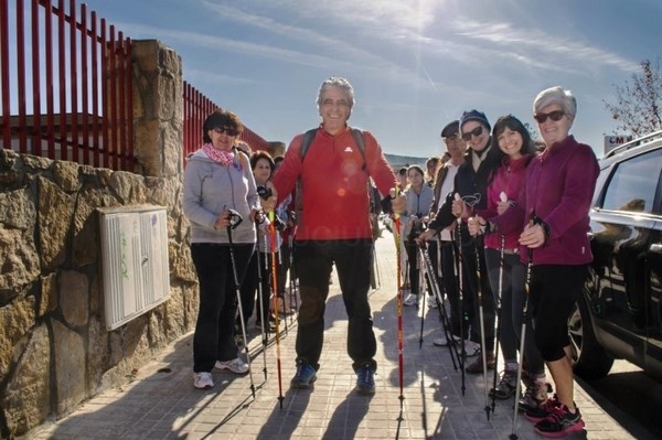 I Marcha Nórdica del Centro de Salud de San Martín de Valdeiglesias