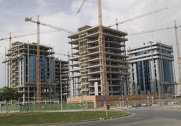 España encabeza el crecimiento de la construcción en la zona euro
