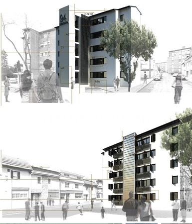 Premio a los proyectos de rehabilitación para dos edificios en Manoteras