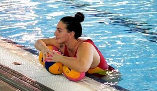 Waterpolo. Maica: "La de boya es la posición más difícil"