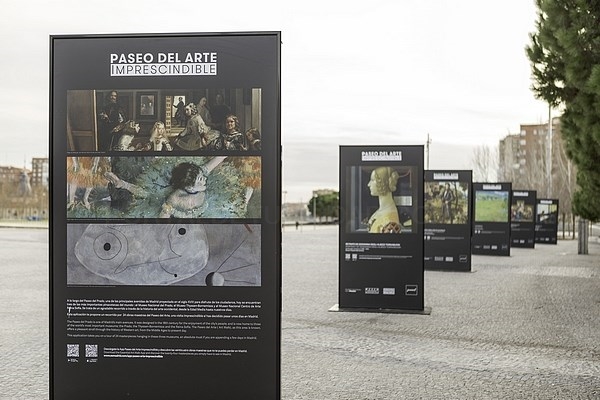 La exposición promocional del Paseo del Arte se traslada a Madrid Río