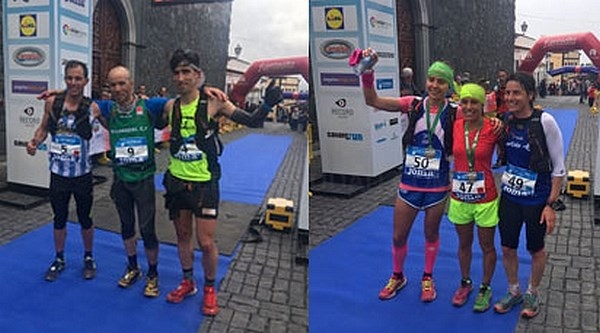 Miguel Caballero y Gemma Arenas, campeones de España de Trail
