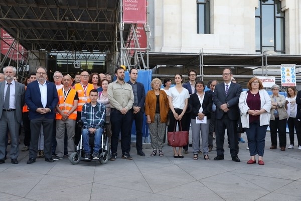 Minuto de silencio en solidaridad con las víctimas del atentado de Mánchester