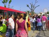 Tussam garantiza autobuses del Prado a la Feria cada 8 minutos pese a la huelga
