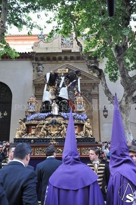 Presentación del misterio de la Quinta Angustia