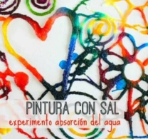 Taller de experimento de pintura con sal