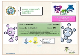 Taller de iniciación a la robótica educativa