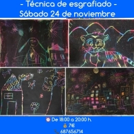 Taller de Técnica de Esgrafiado