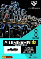Vídeo mapping 25º aniversario Mérida patrimonio humanidad
