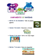 Campamento de Navidad en Kikapù