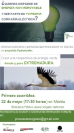 Cooperativa energética. Primera Asamblea mayo 2021