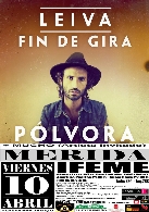 Leiva en concierto