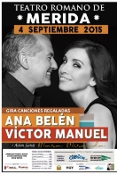 Ana Belén y Victor Manuel en concierto