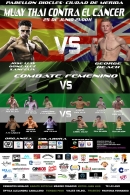 Combate solidario de Muay Thai