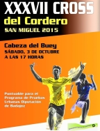 Corderex patrocina el Cross del Cordero este sábado en Cabeza del Buey