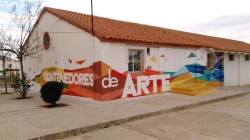 Un antiguo almacén de Villanueva del Fresno se transforma en Contenedor de Arte