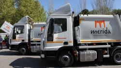 FCC presenta diez nuevos vehículos para recogida, limpieza y parques y jardines