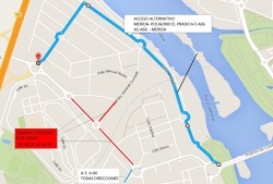 La Avenida Duque de Ahumada se cortará al tráfico del 19 al 21 de julio