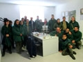 Las depuradoras de Llerena y Salvaleón reciben visitantes para conocer su funcionamiento.