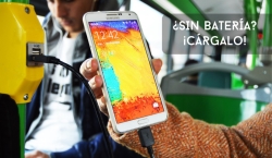 Los autobuses urbanos incorporan cargadores USB.