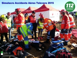 El Centro de Urgencias y Emergencias 112 de Extremadura llevará a cabo el próximo viernes en Mérida un simulacro de accidente aéreo.