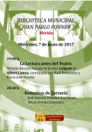La Biblioteca convoca una tertulia en torno a la Obra “Calígula” de Albert Camus