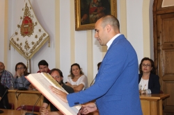 Antonio Sánchez Barcia toma posesión como Concejal de la Corporación Municipal.