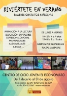 Desde hoy pueden realizarse las inscripciones a los Talleres de la delegación de Juventud