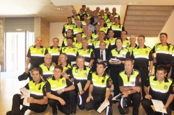 El alcalde anuncia que dotará de más recursos y medios a la Policía Local