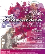 Quintana de la Serena celebra hoy su XX Festival Flamenco.
