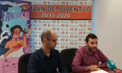 Felipe González presenta el Festival Fancinegay que se celebrará en los Espacios para la Creación Joven y Factorías del IJEX.