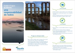 El Ayuntamiento y Aqualia inician una campaña sobre el consumo responsable del agua.