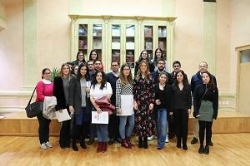 El presidente de la Diputación de Badajoz ha recibido a los jóvenes becados por la institución provincial gracias al programa “Fomento de talentos”.