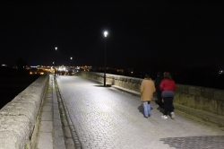 El Puente Romano cuenta ya con nuevas luminarias de tecnología Led.