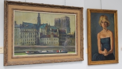 La exposición “Desde Mérida” del pintor barcelonés Xavier Blanch, se expondrá en el patio del ayuntamiento.