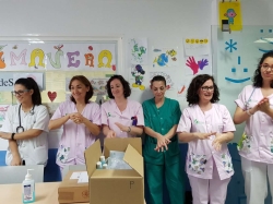 Los hospitales extremeños organizan diversas actividades para promover la higiene de manos en el mes de la seguridad del paciente.