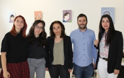 La exposición feminista Mujeres sin rostro, que se podrá ver en el Centro de Ocio Joven El economato hasta el 17 de junio.
