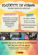 Abierto el plazo de inscripción a los talleres de verano de la Delegación de Juventud.