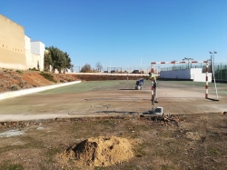 A mediados de agosto comenzará la construcción de un campo de Fútbol 7 de césped artificial en La Corchera.