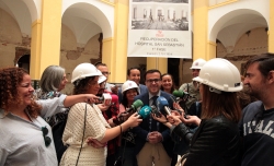 Satisfacción por el progreso de la primera fase de rehabilitación del antiguo Hospital Provincial.