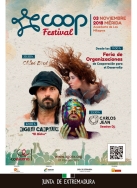 El 'Coop-Festival' ofrecerá en Mérida un espacio de participación con la sociedad civil que trabaja en cooperación y cultura.