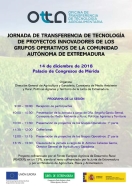 Jornada de presentación de los Proyectos Innovadores en Extremadura.