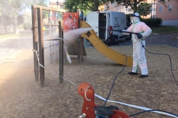 Hoy se procederá a la apertura de los 80 parques infantiles de la ciudad