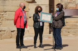El Ayuntamiento recibe el sello de calidad Escenamateur, otorgado al Festival Ibérico, por su apoyo al teatro