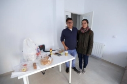 Las familias de los pisos de las Abadías podrán tener luz en pocos días