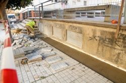 Esta semana se han iniciado las reformas de los aseos del Centro Cultural de Nueva Ciudad y la impermeabilización de la Plaza de Gabriel y Galán