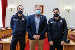 Ernesto Vázquez y Francisco Morales toman posesión como nuevos oficiales de la Policía Local