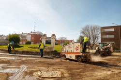 El V Plan de Asfaltado continúa esta semana en las calles de la Zona Sur